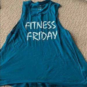 Express workout tank